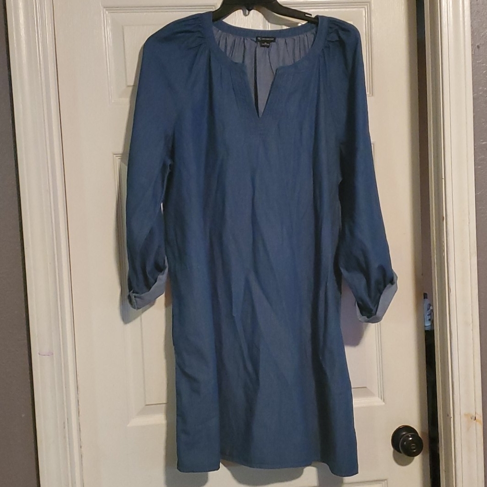 Blue jean colored dress